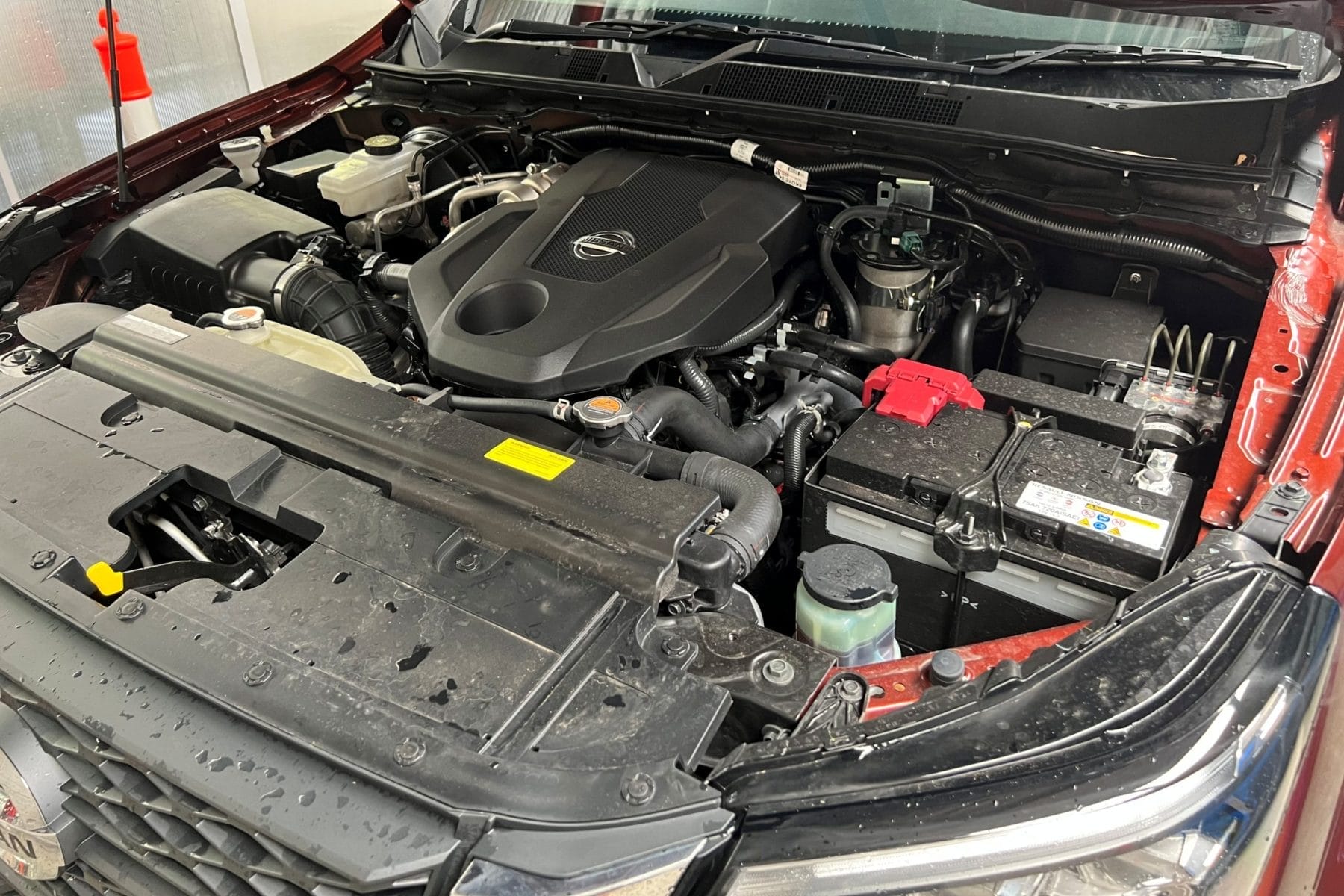 Nissan Navara 2022 ST-X 4WD Ute engine