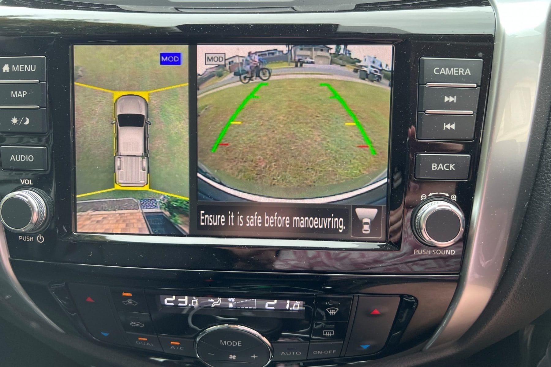 Nissan Navara 2022 ST-X 4WD Ute reverse camera