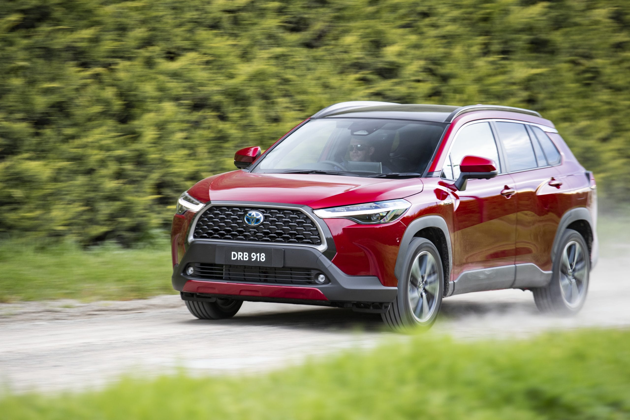 2022 Toyota Corolla Cross Atmos AWD hybrid.