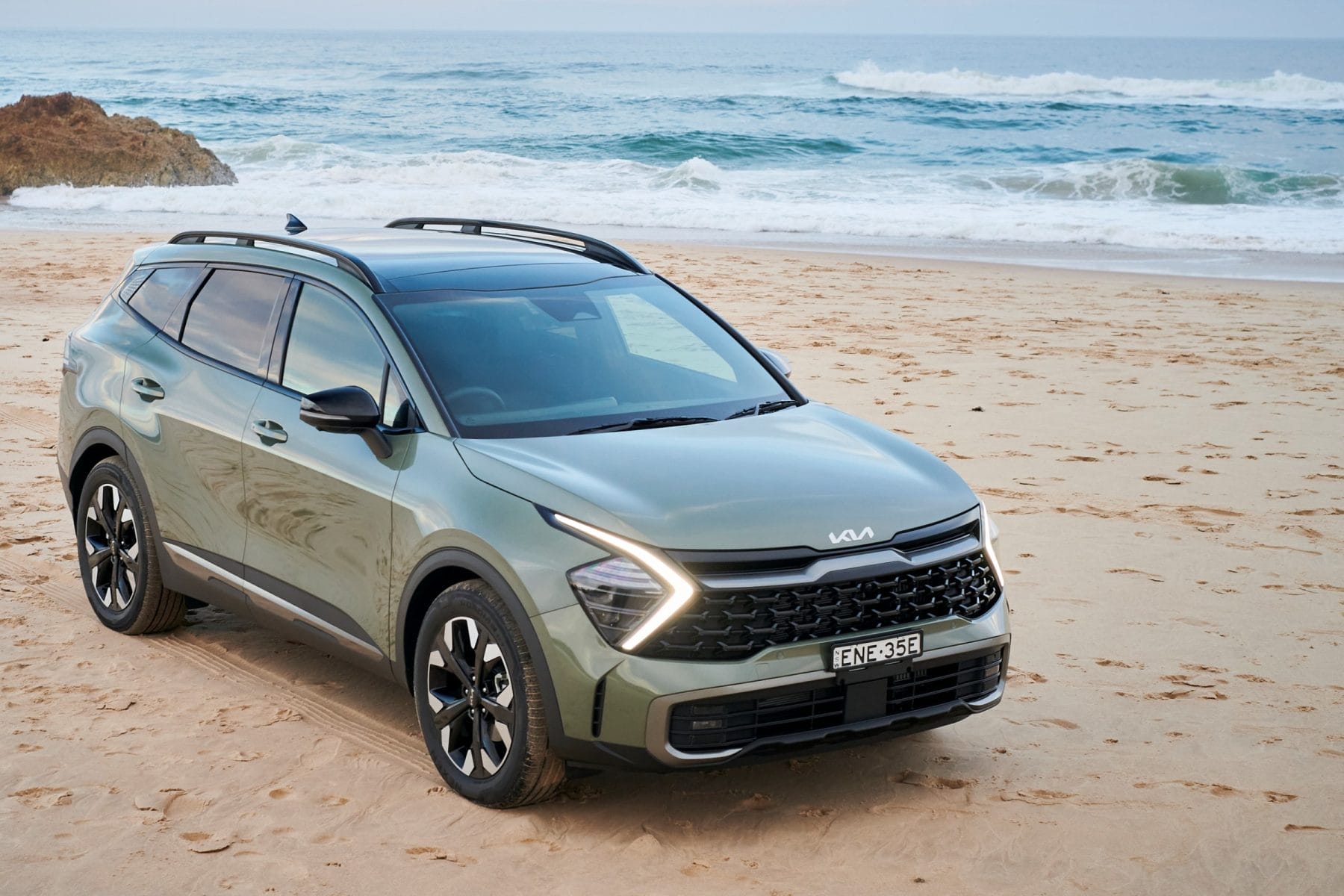 2022 Kia Sportage -GT Line beach