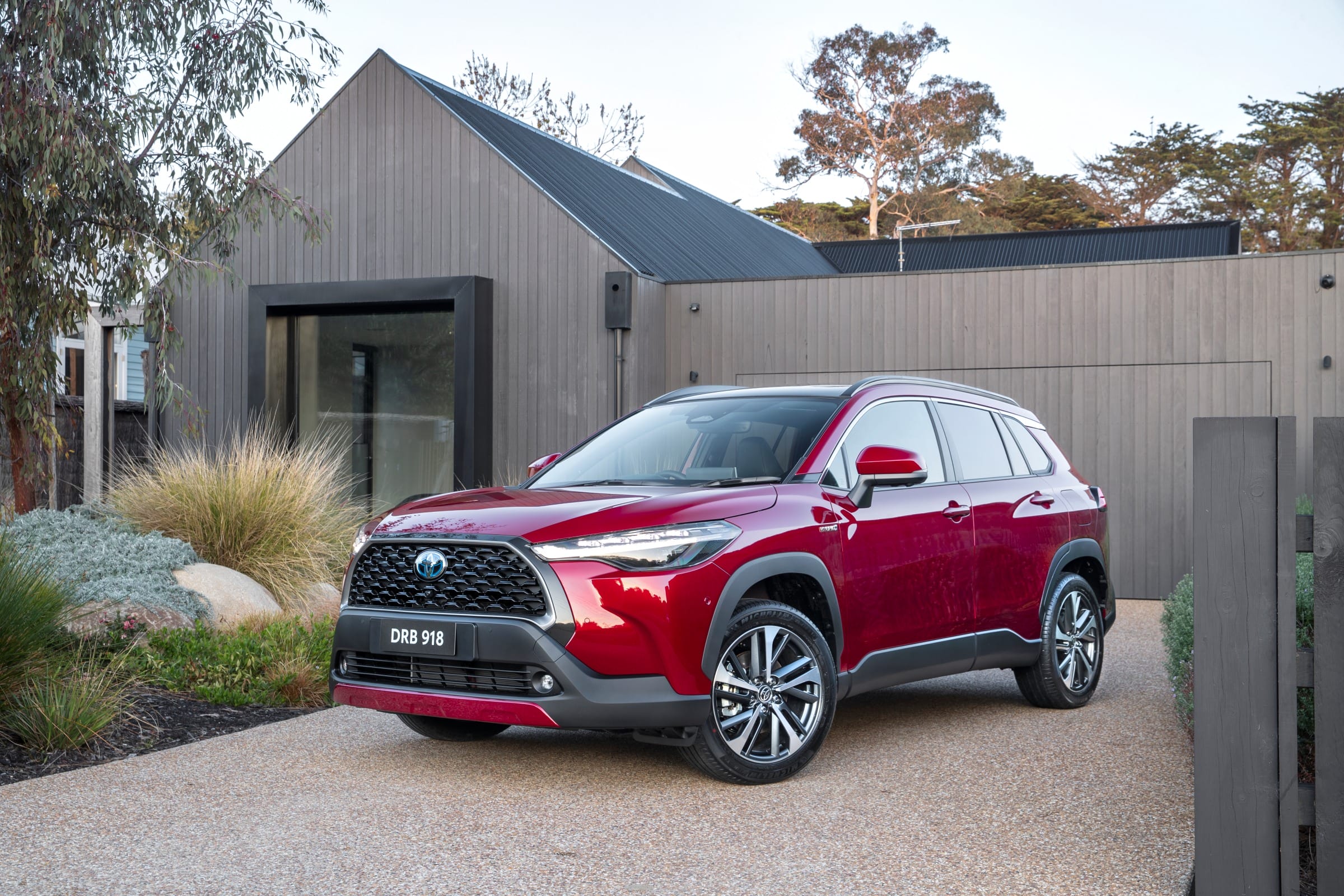 2022 Toyota Corolla Cross Atmos AWD hybrid.