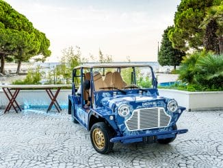 MINI MOKE MONACO BLUE MARINE FOUNDATION