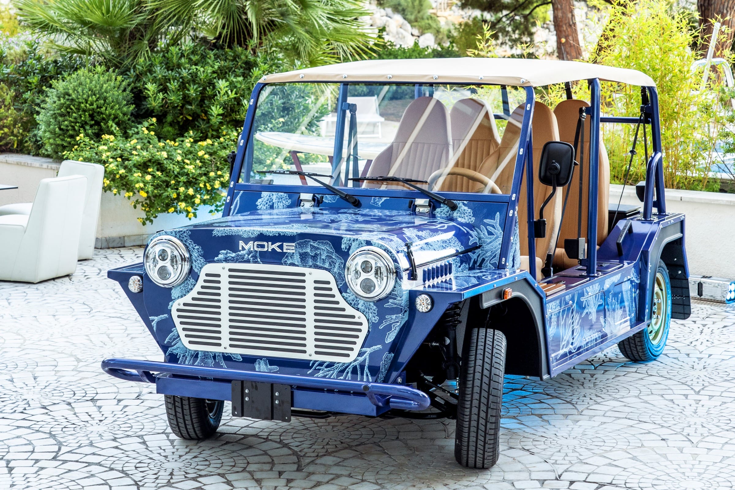 MINI MOKE MONACO BLUE MARINE FOUNDATION