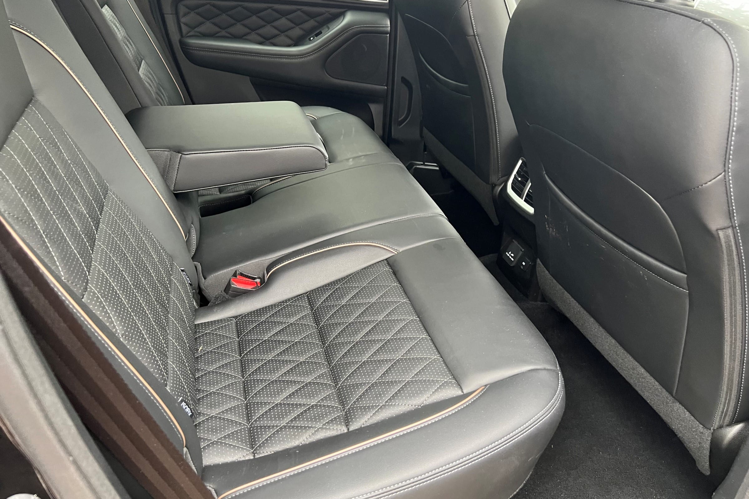 GWM Cannon X 2022 4WD Ute rear seats