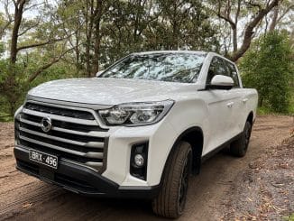 SsangYong Musso Ultimate XLV 2022 front qtr 2