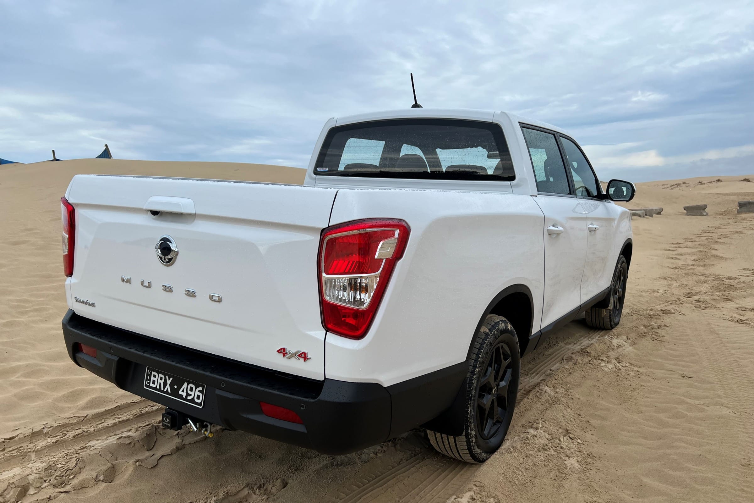 SsangYong Musso Ultimate XLV 2022 rear qtr 1