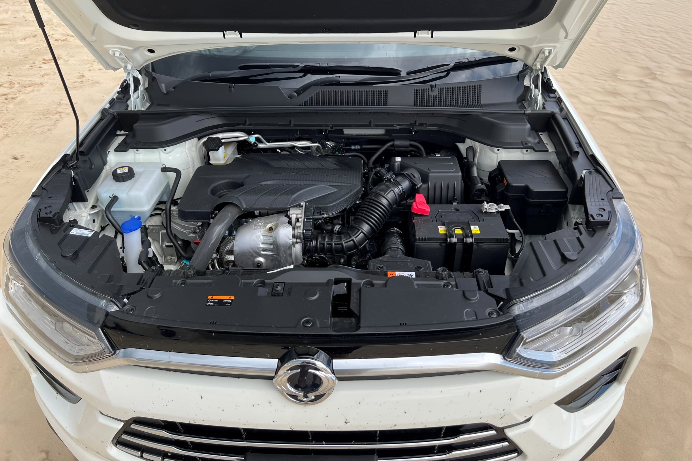 2022 SsangYong Korando Ultimate diesel engine