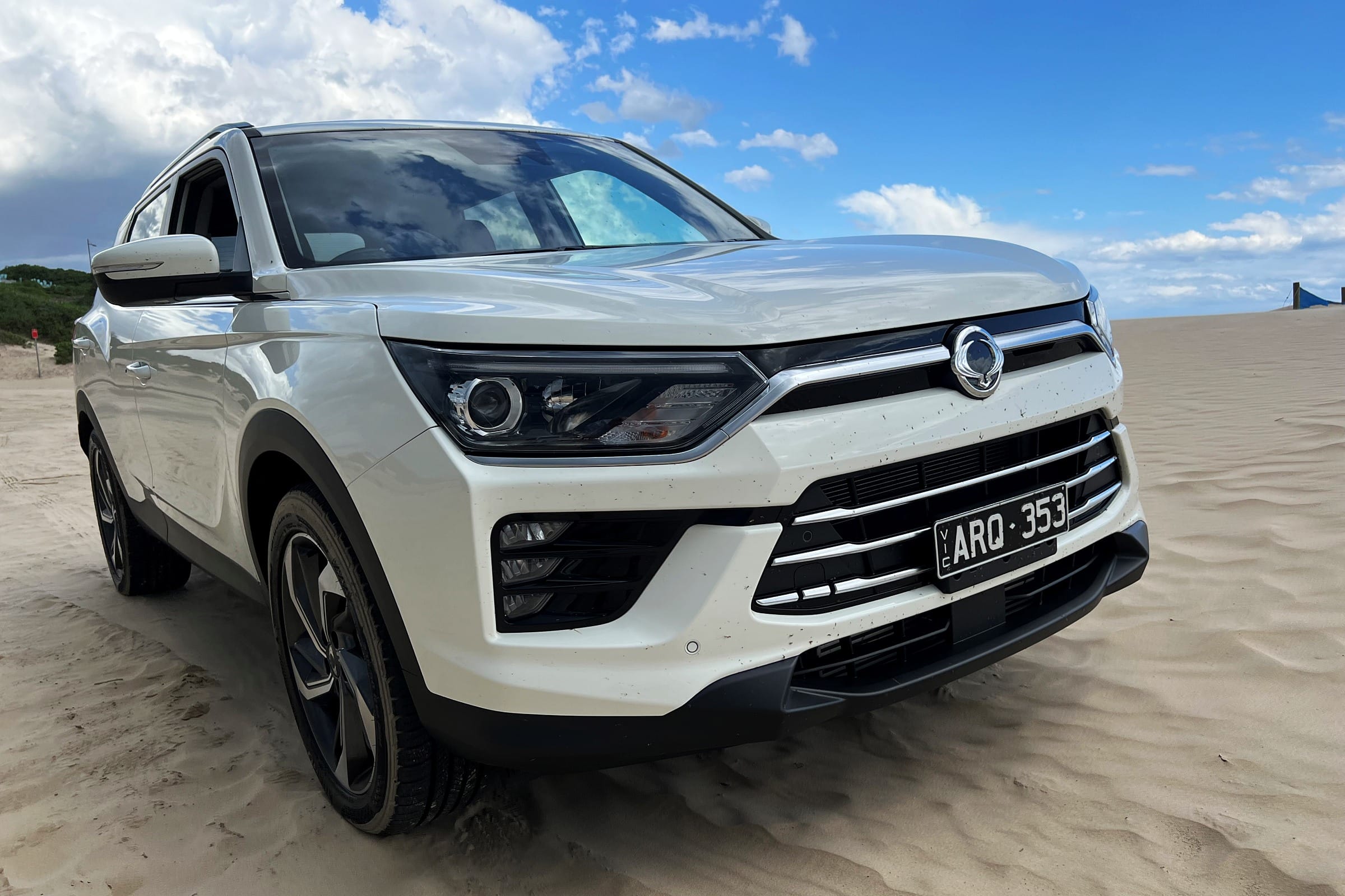 2022 SsangYong Korando Ultimate front grill