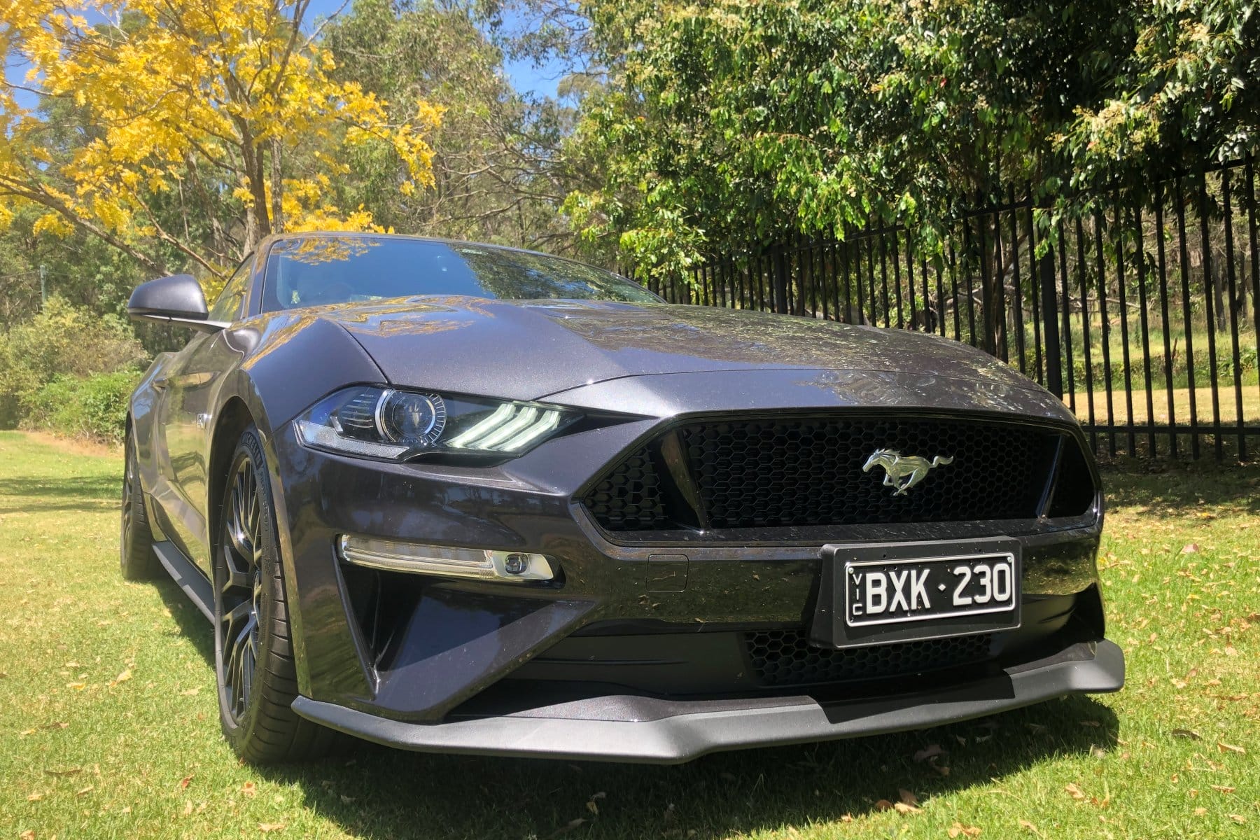 2022 Ford Mustang GT V8 Coupe nose