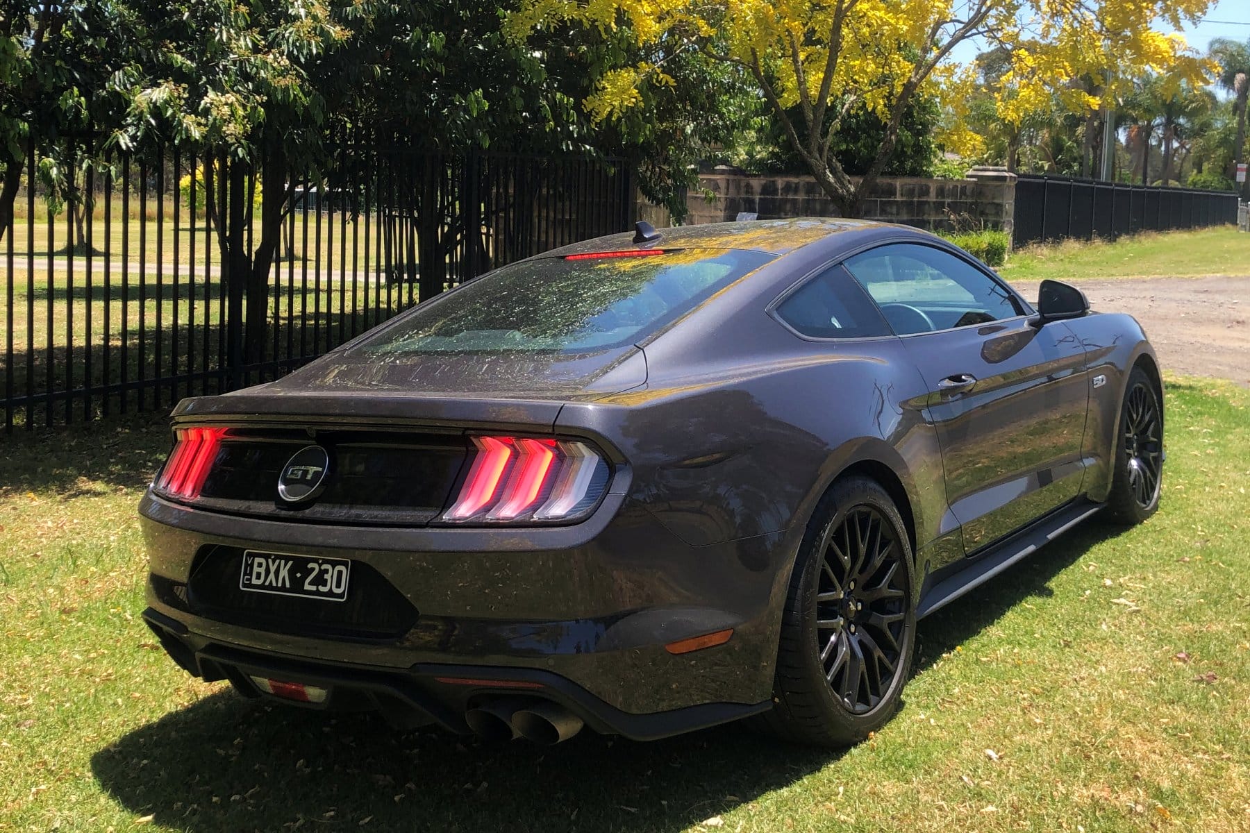 2022 Ford Mustang GT V8 Coupe rear qtr