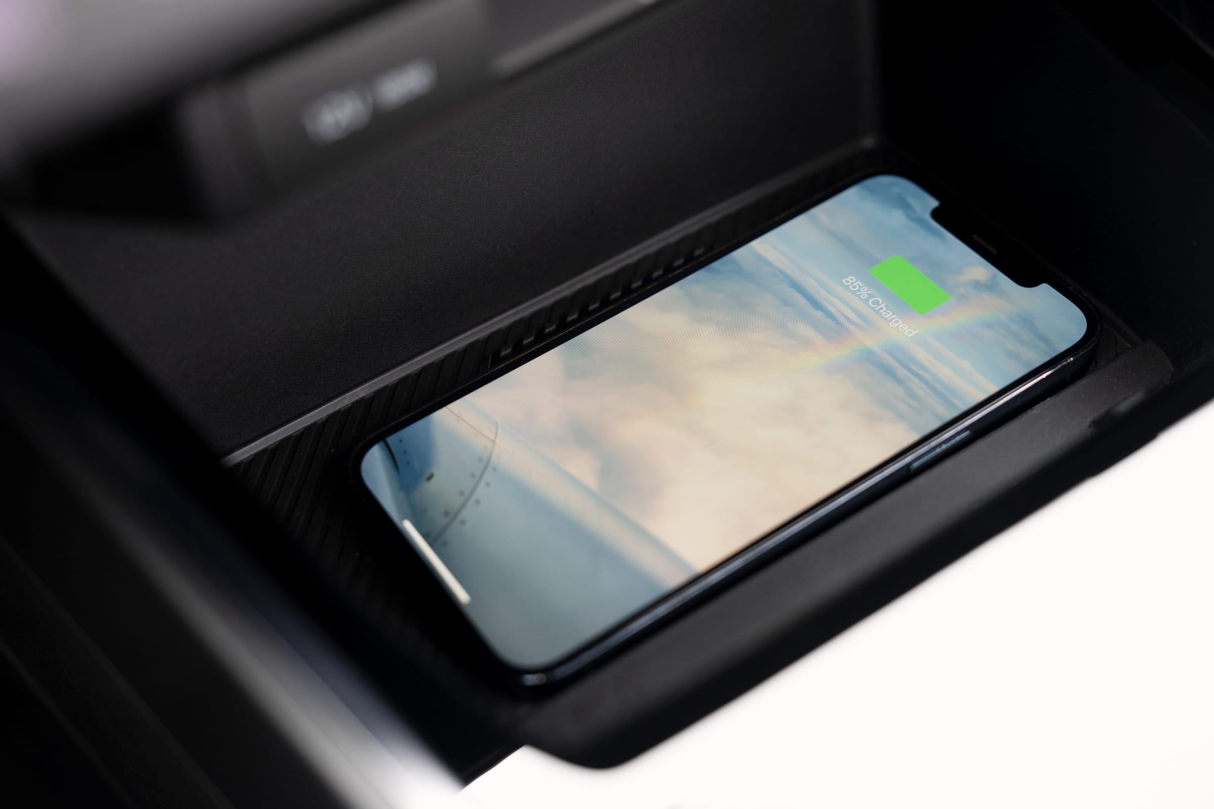 2022 Kia Niro GT EV charging tray