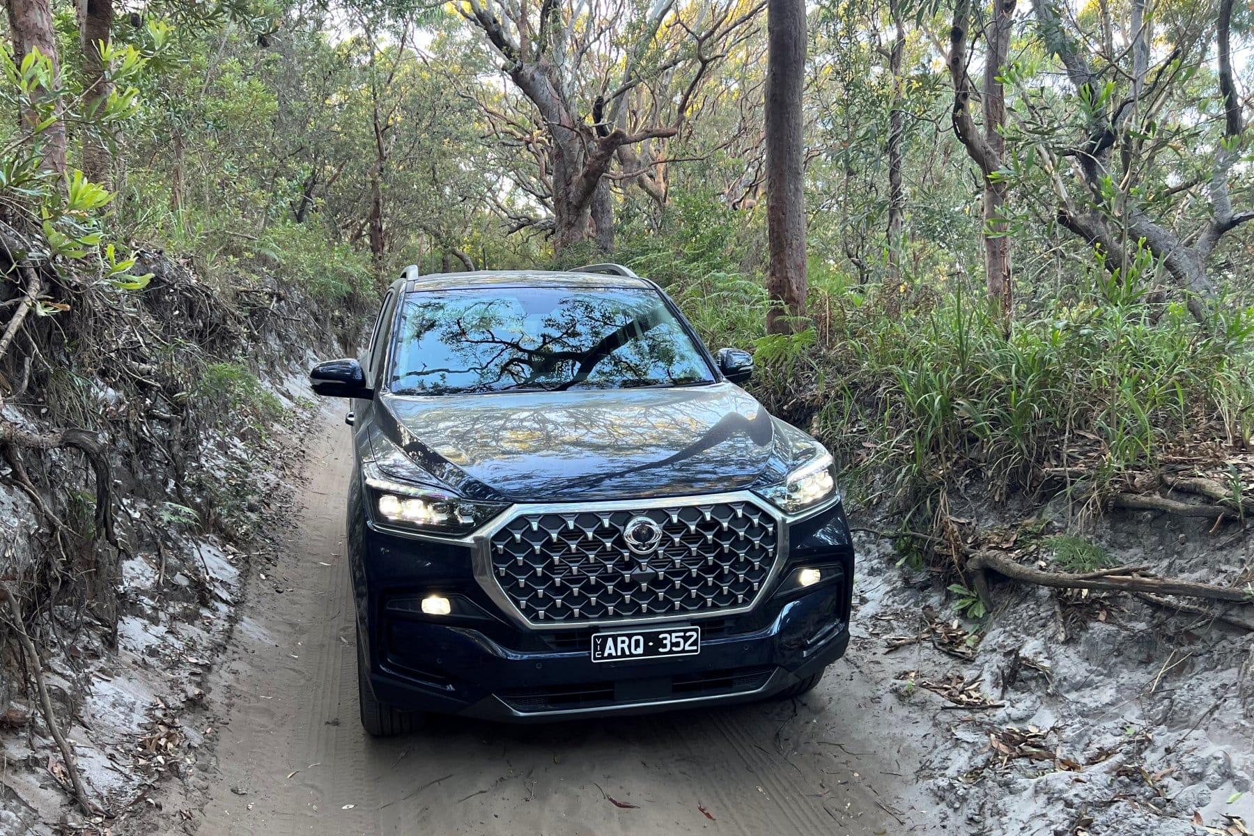 2022 SsangYong Rexton 4WD track