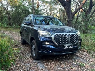 2022 SsangYong Rexton Ultimate front qtr 2