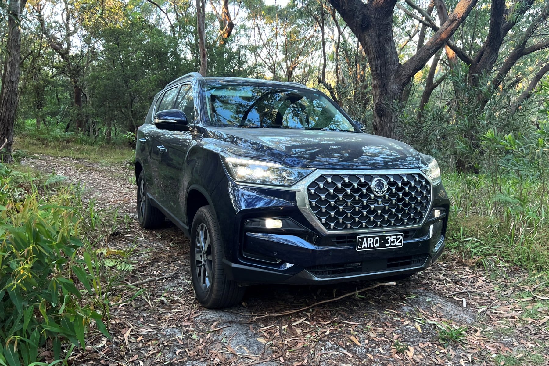 2022 SsangYong Rexton Ultimate front qtr 2