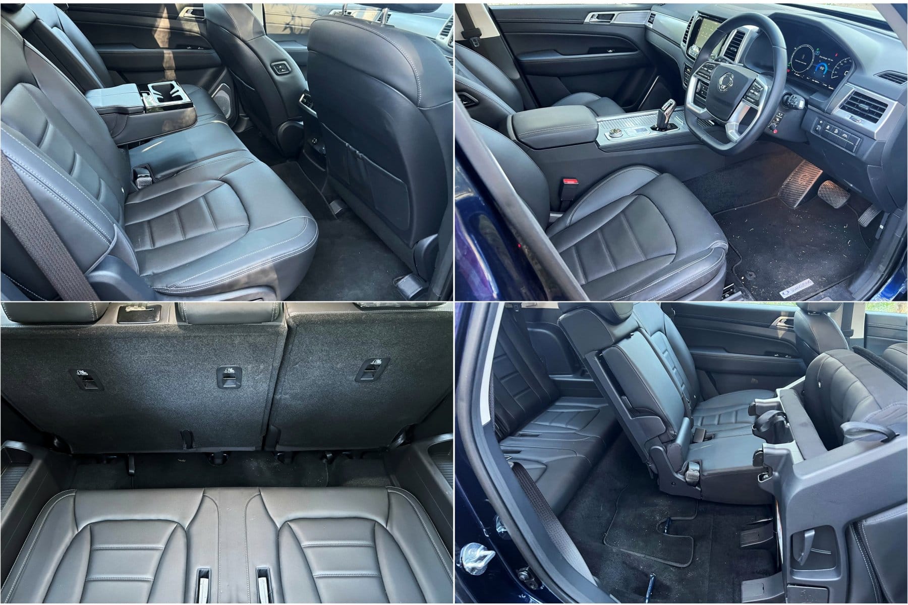 2022 SsangYong Rexton Ultimate seats leg room 4 pic