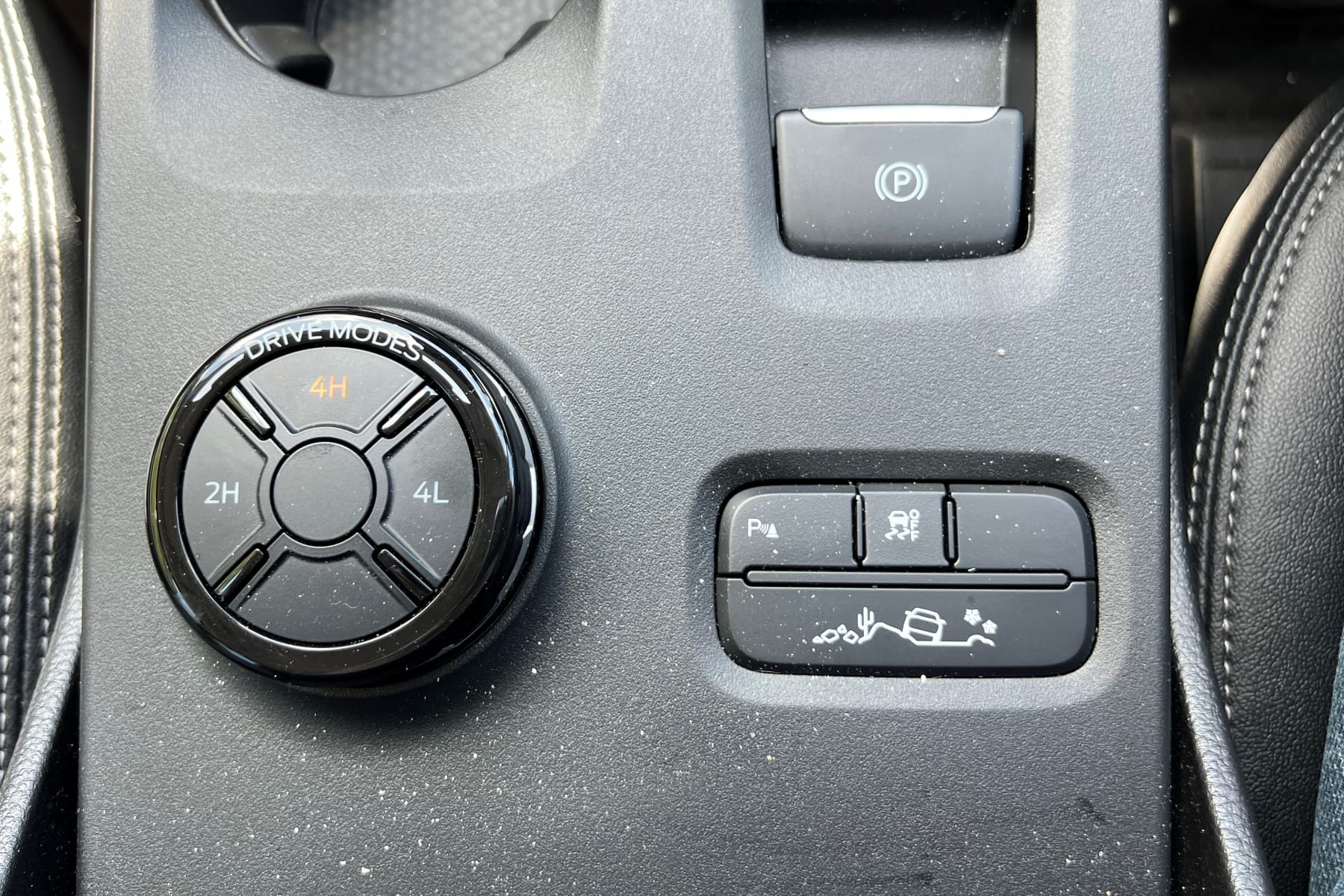 2023 Ford Ranger 4wd controls