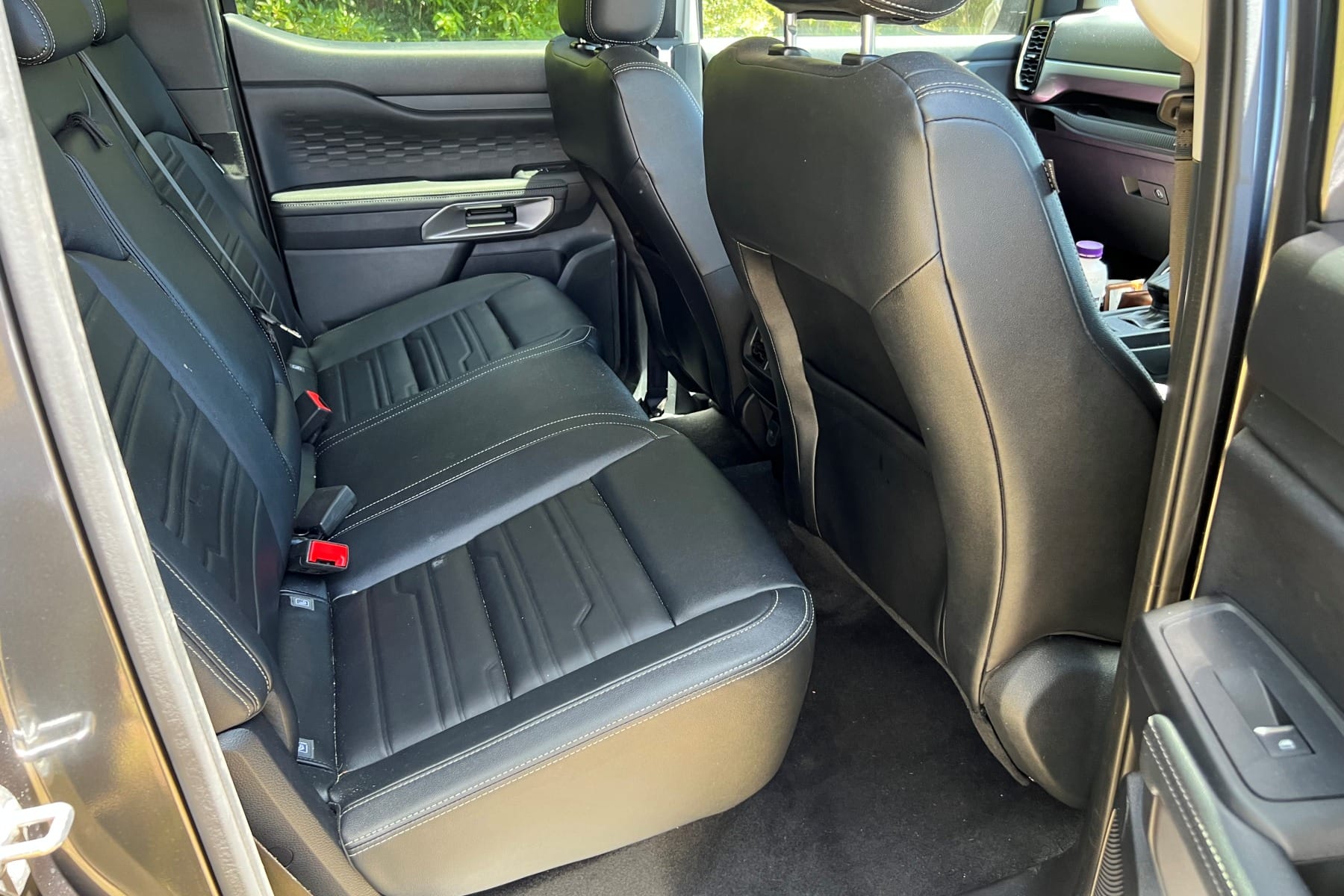 2023 Ford Ranger rear seats