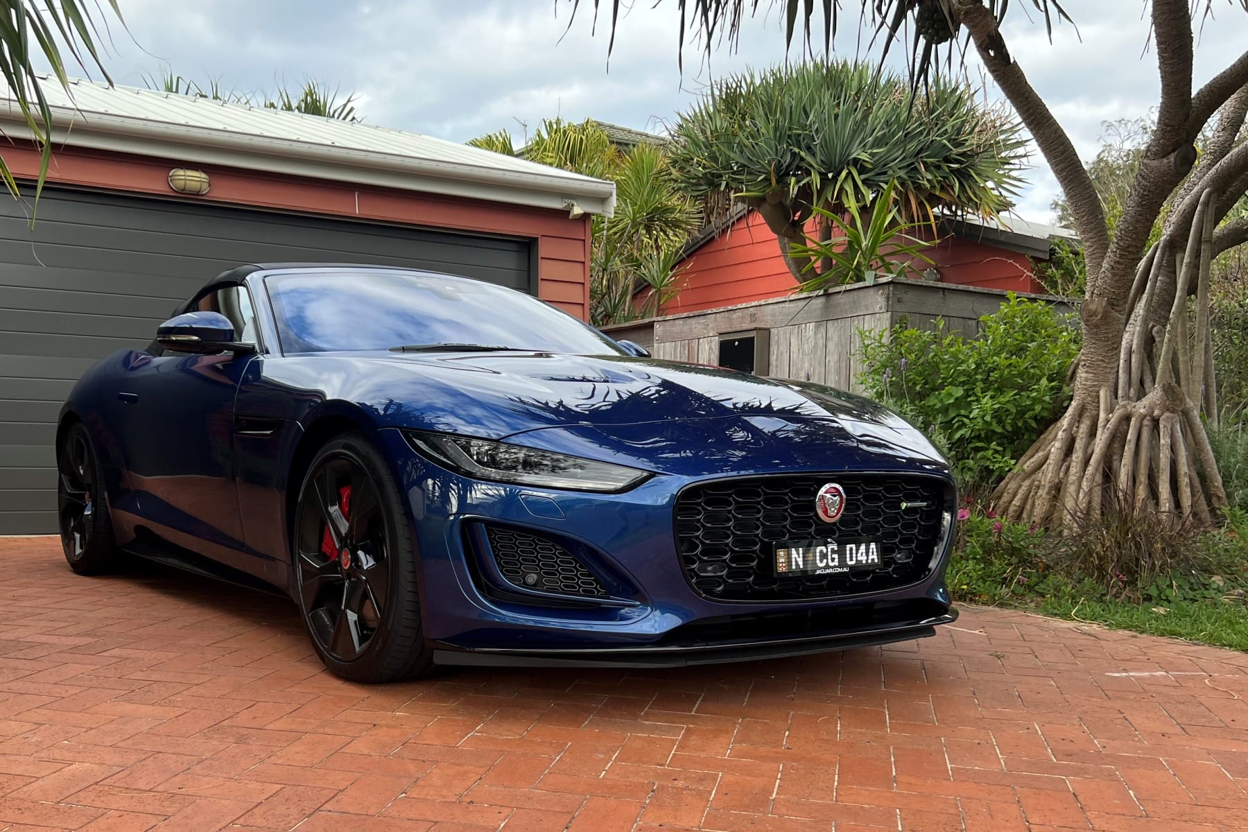 2023 Jaguar F Type P450 Convertible front qtr 2