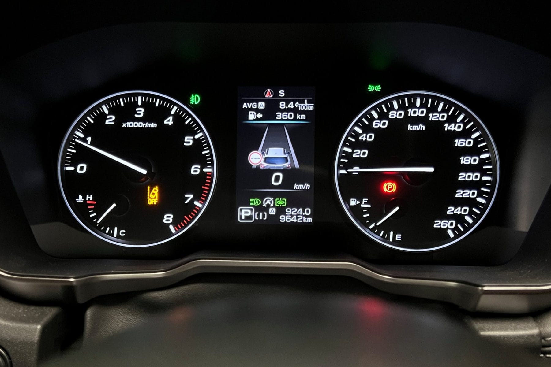 2023 Subaru Outback Touring drivers instruments