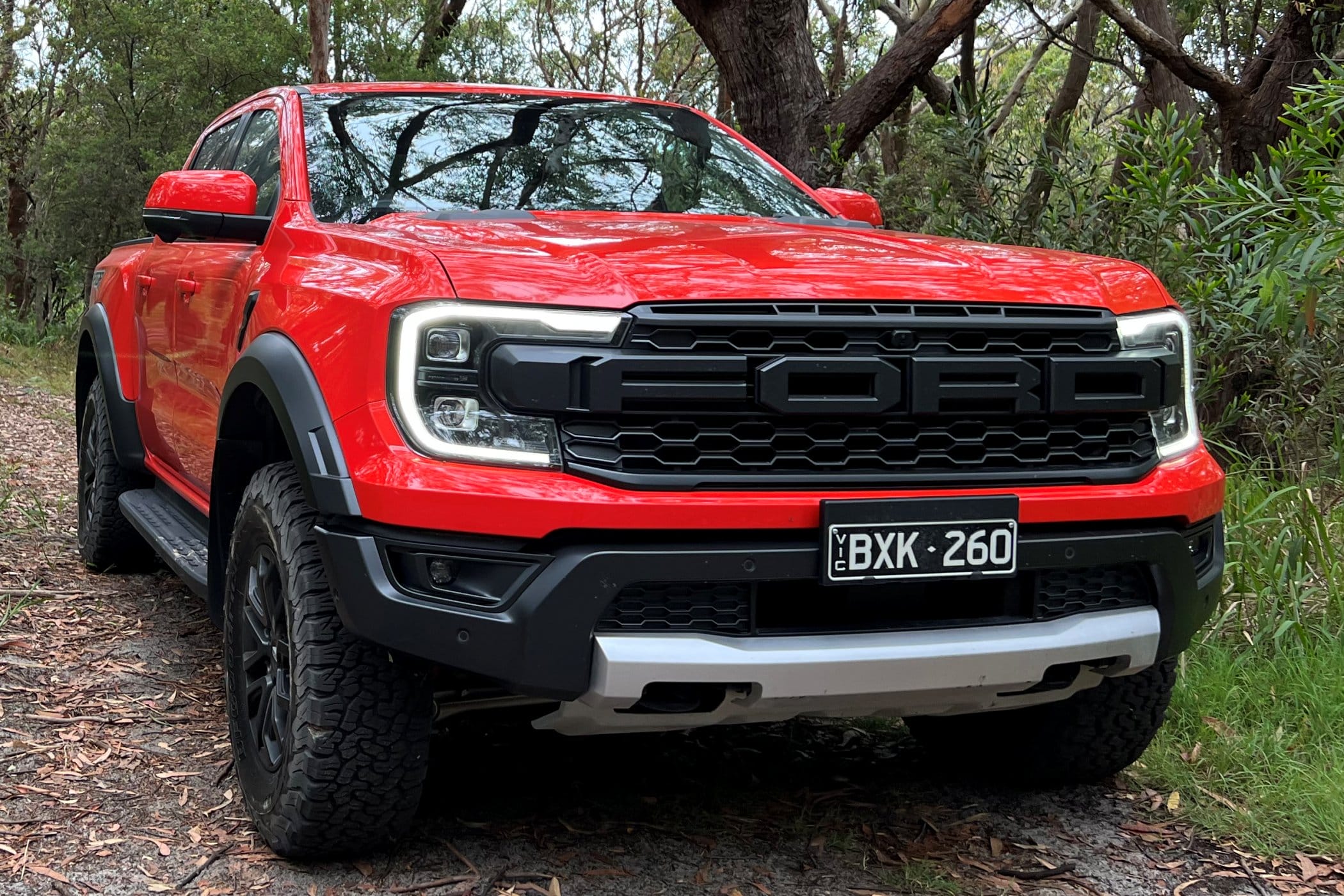Ford Ranger Raptor 2023 front grill