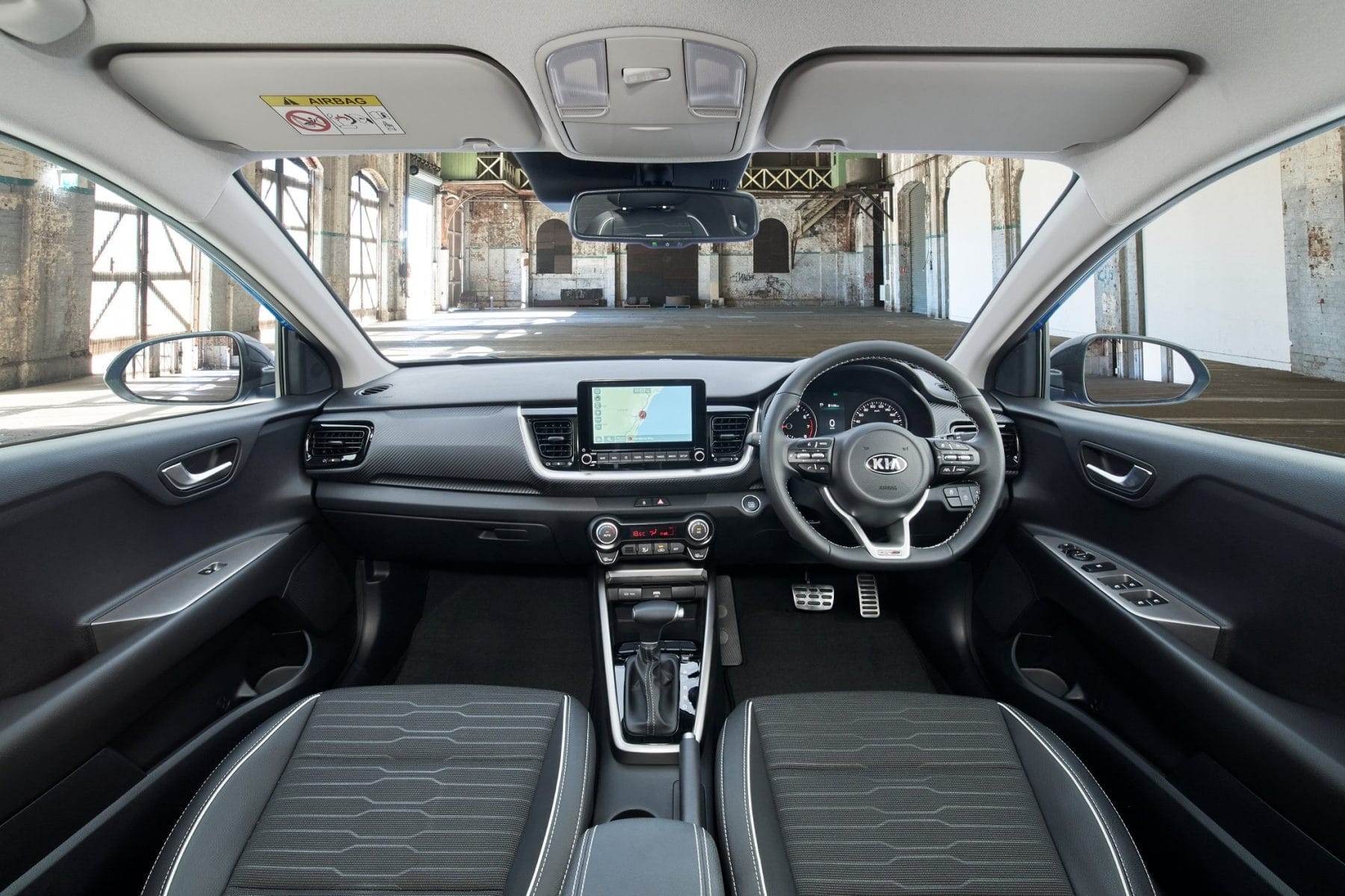 2023 Kia Stonic GTLine- front interior