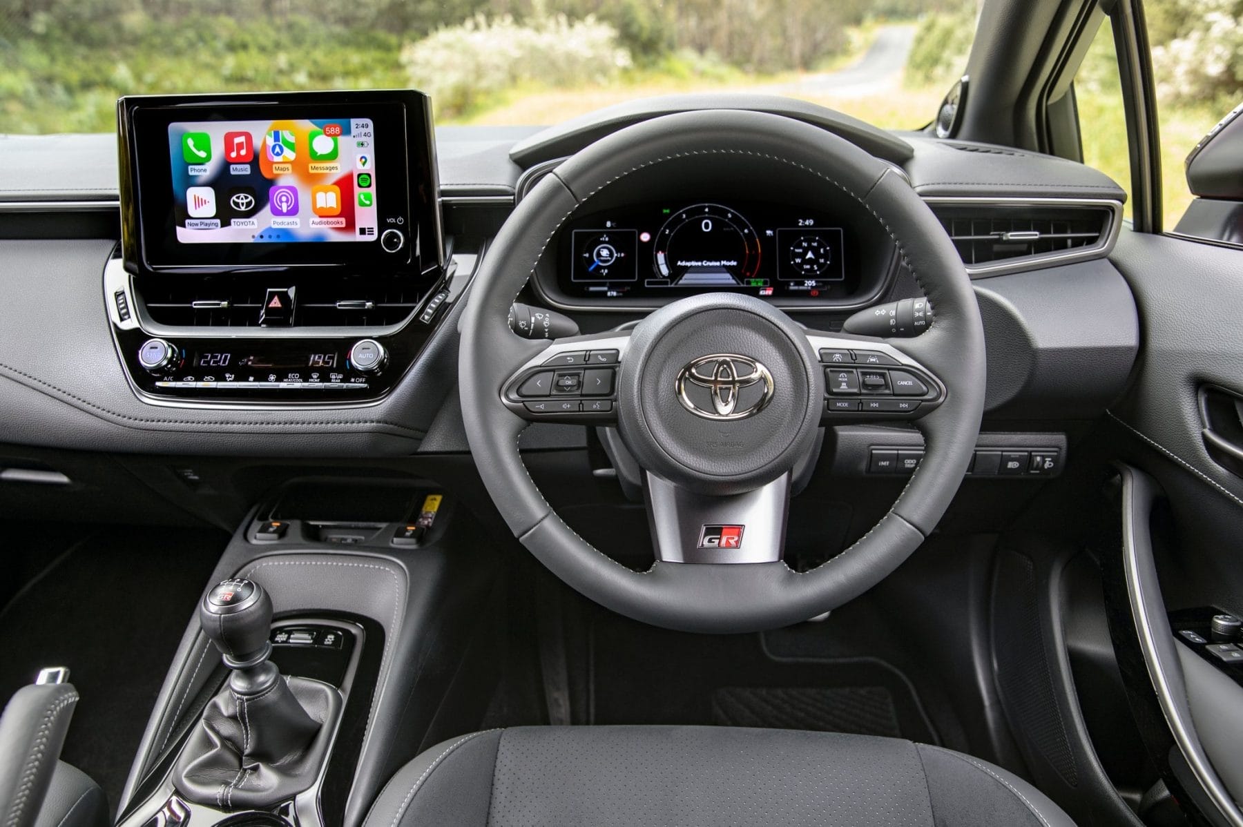 2023 Toyota GR Corolla GTS interior