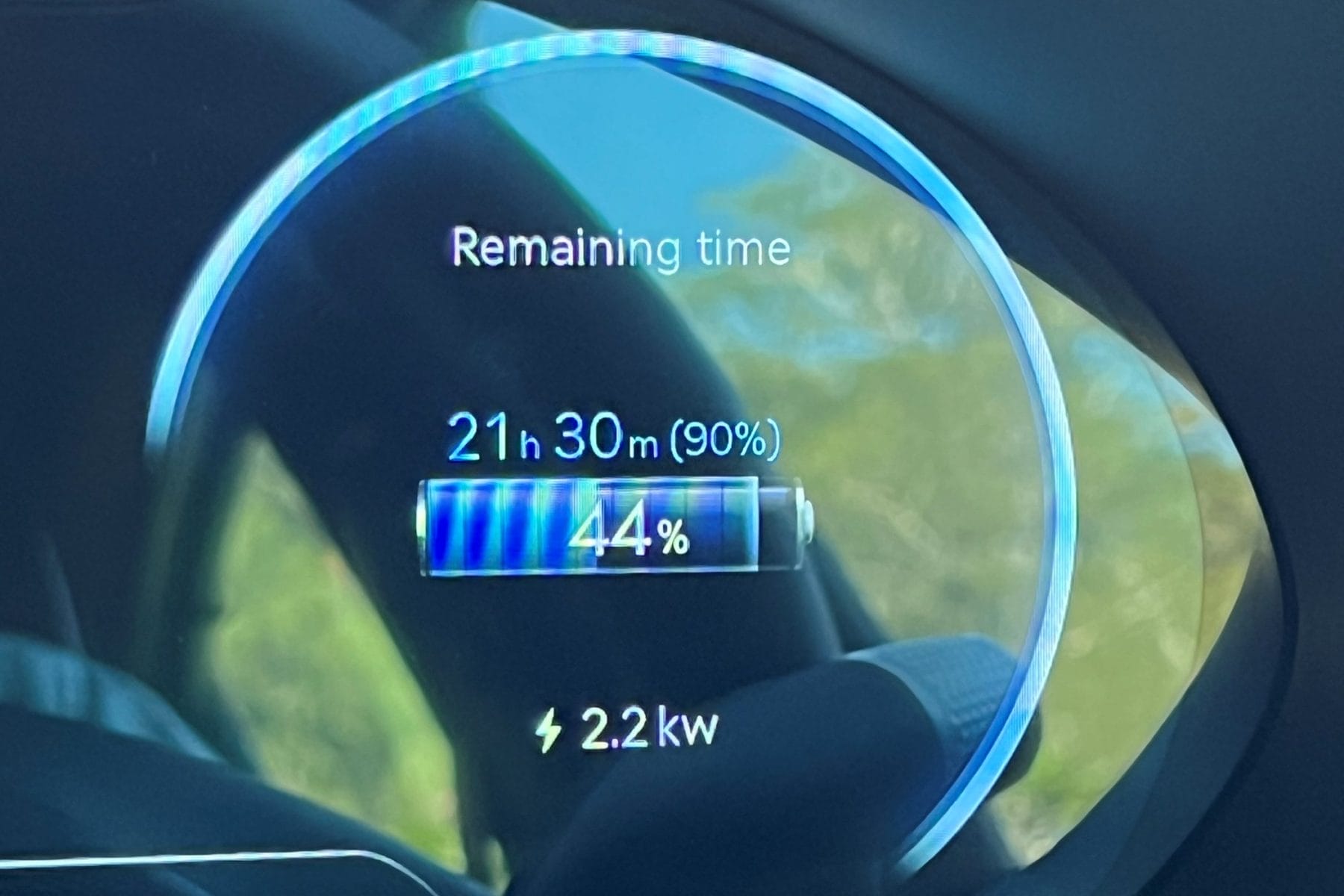 Genesis G80 EV charge time home