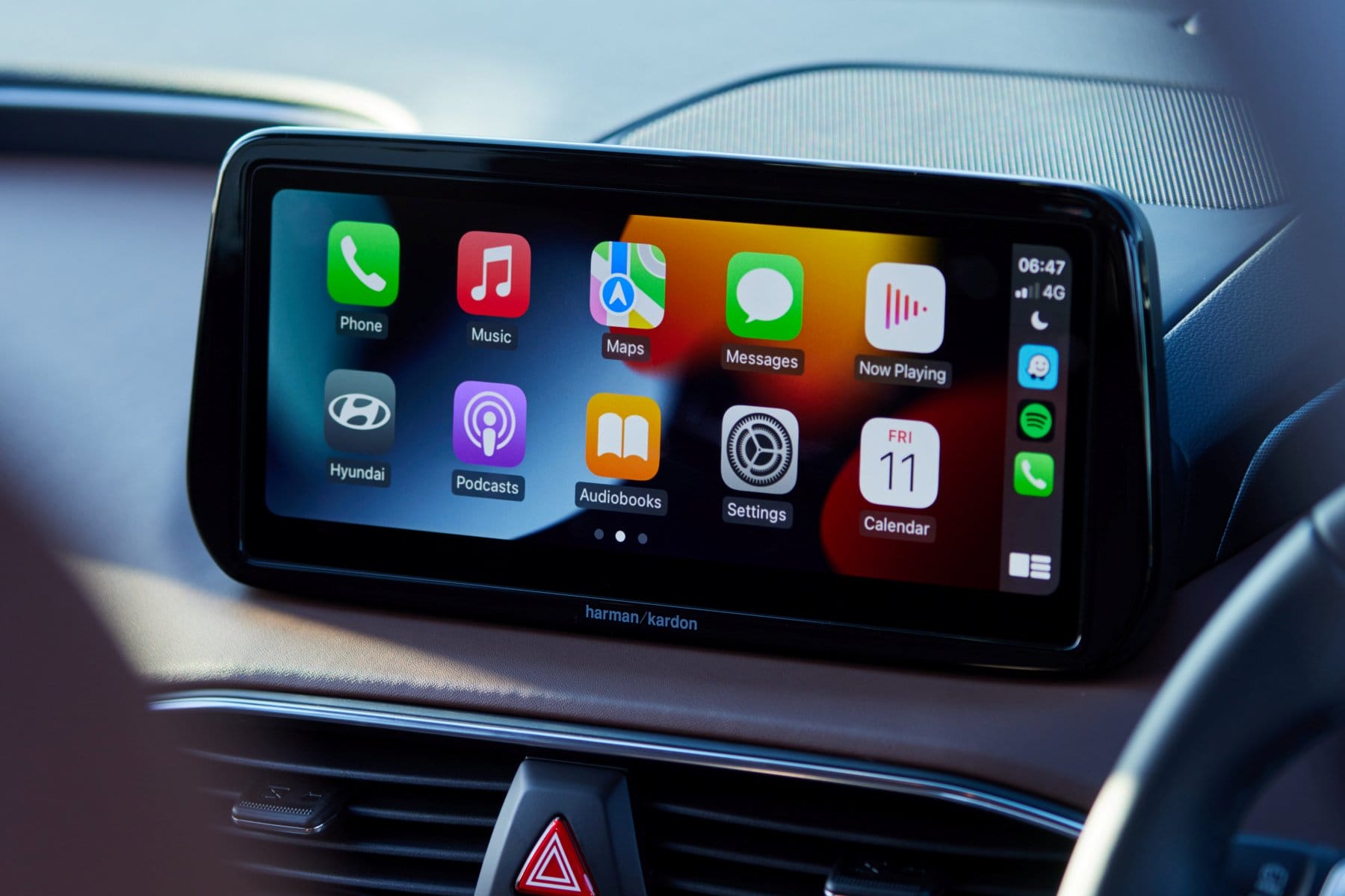 Hyundai Santa Fe Hybrid carplay