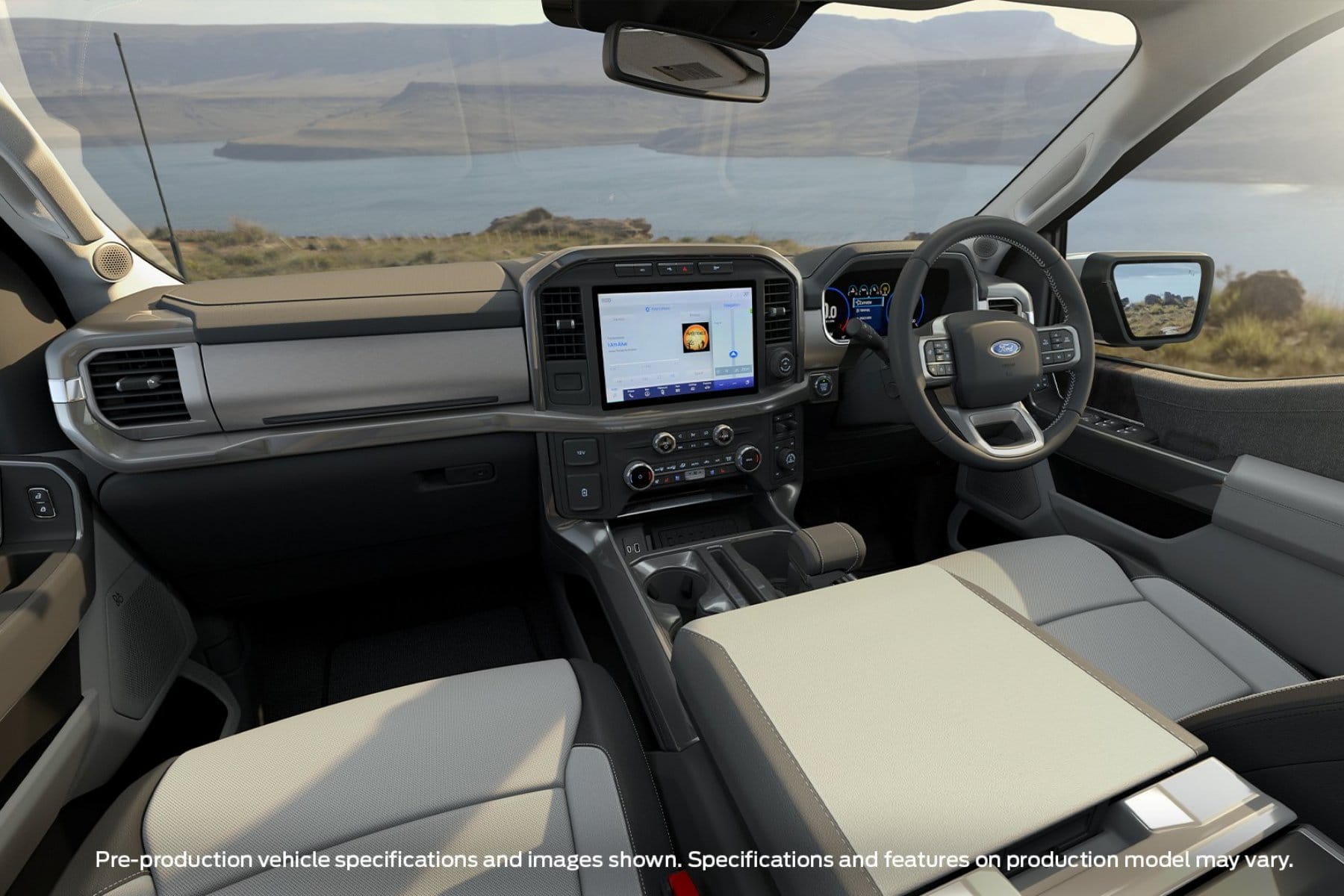 2023 fORD F-150 Lariat-Dashboard