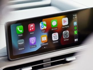 Genesis GV60 central screen