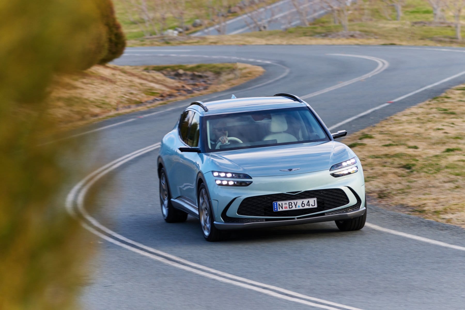 Genesis GV60 driving