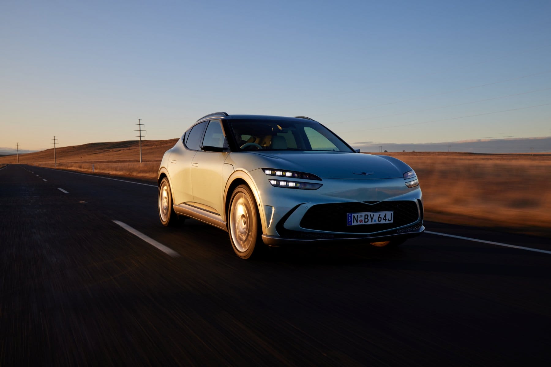 Genesis GV60 driving