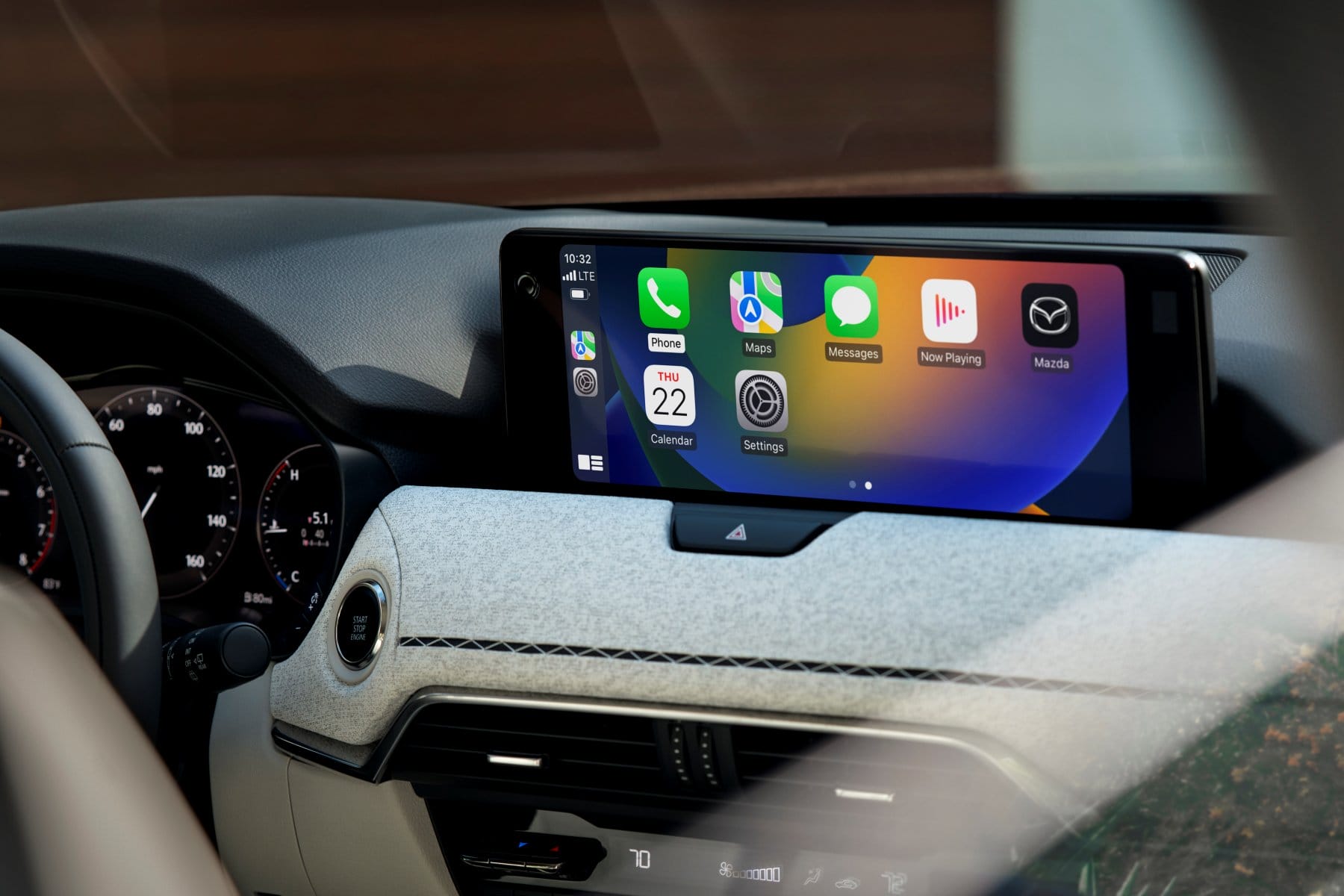 Mazda CX-90 central screen