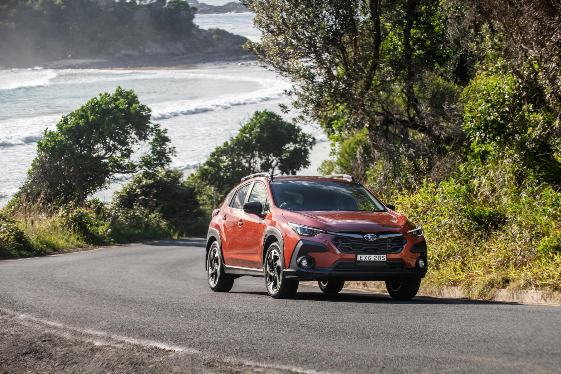 Subaru Crosstrek AWD 2.0S on back roads