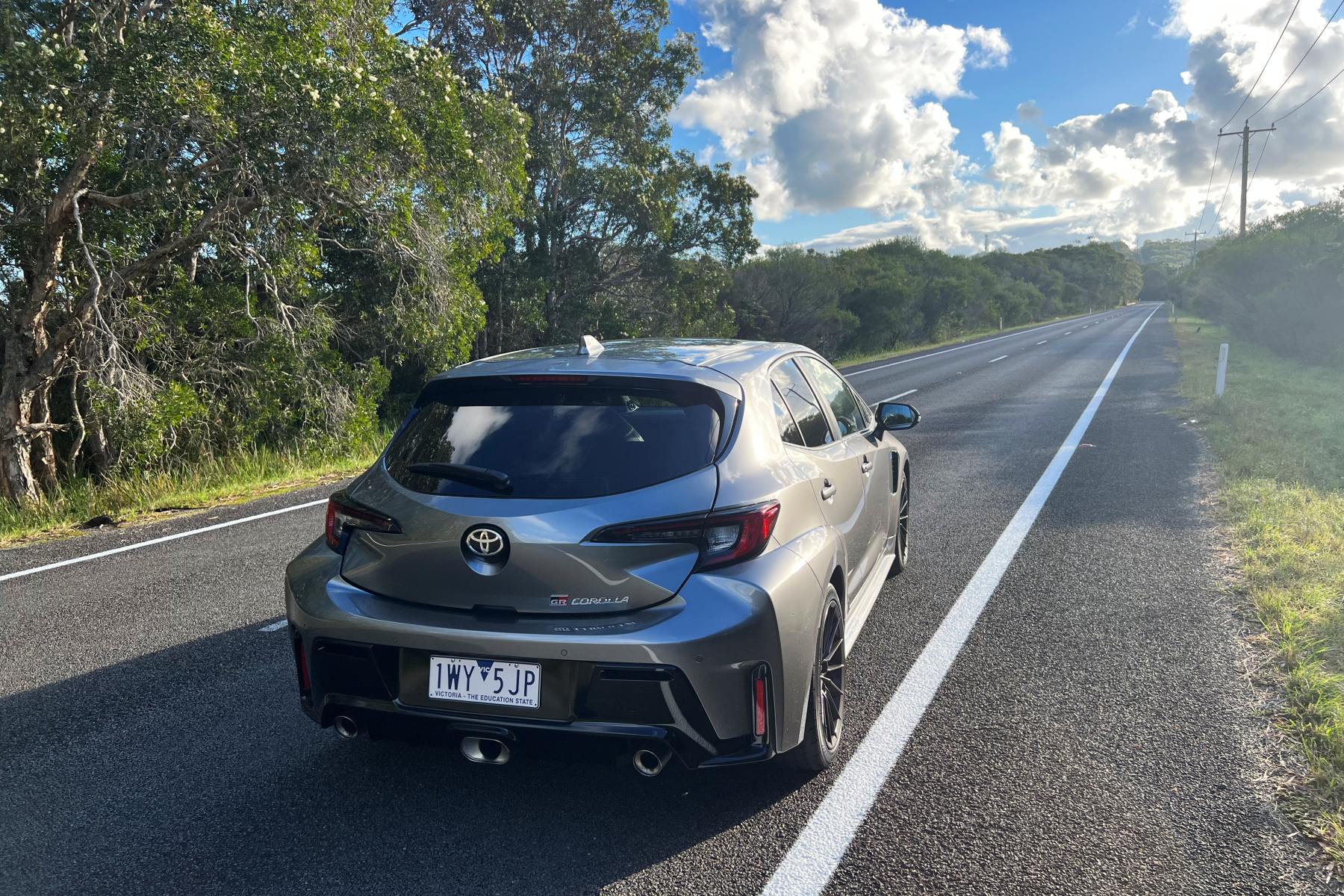 Toyota GR Corolla GTS 2023 rear