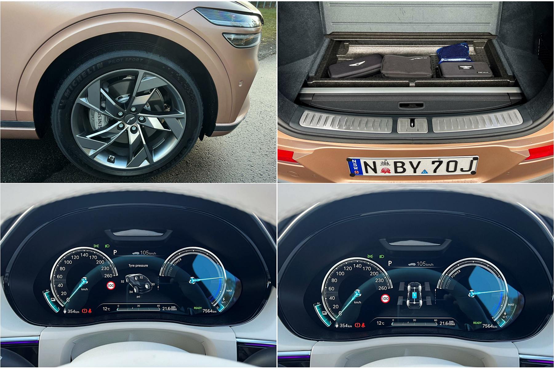 Genesis GV70 EV tyre maintenance