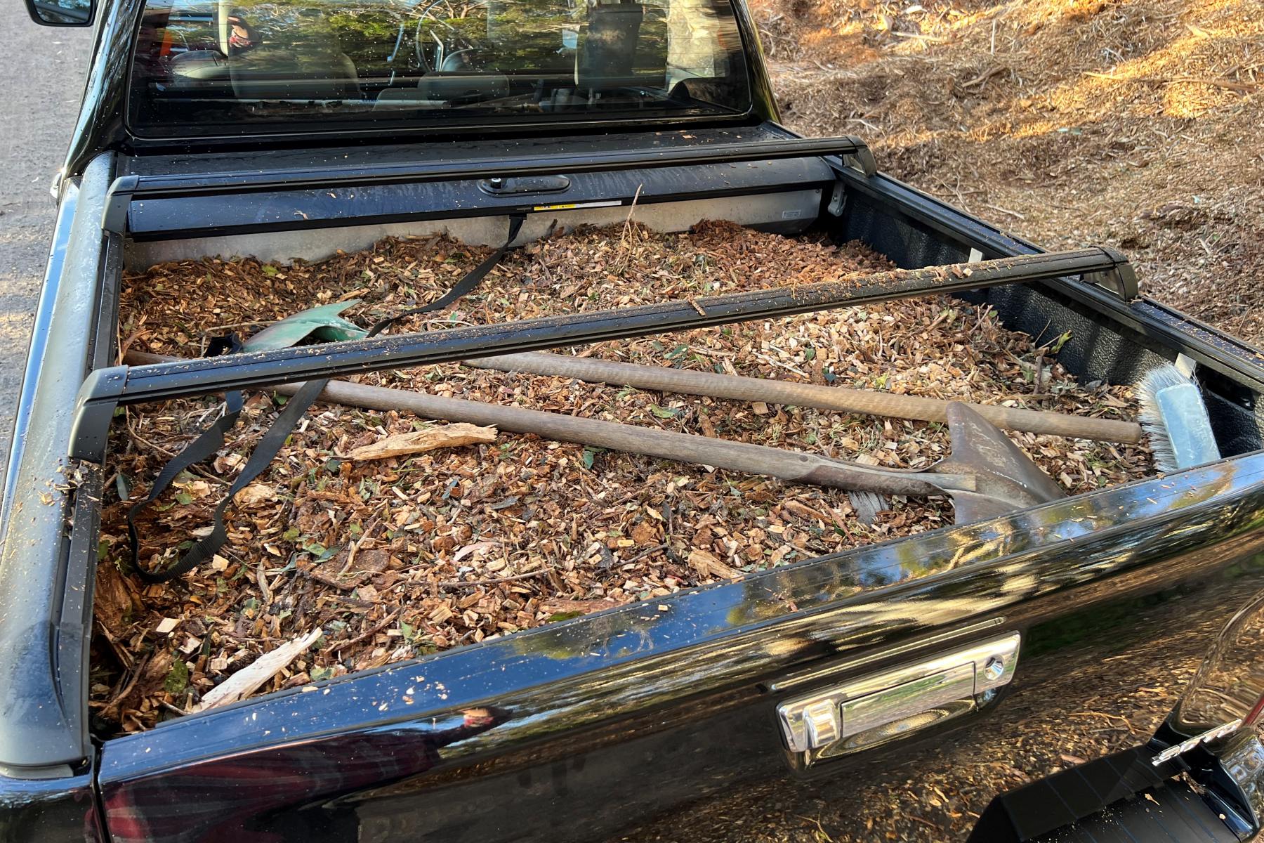 2023 Isuzu D Max LS U + tub full of mulch