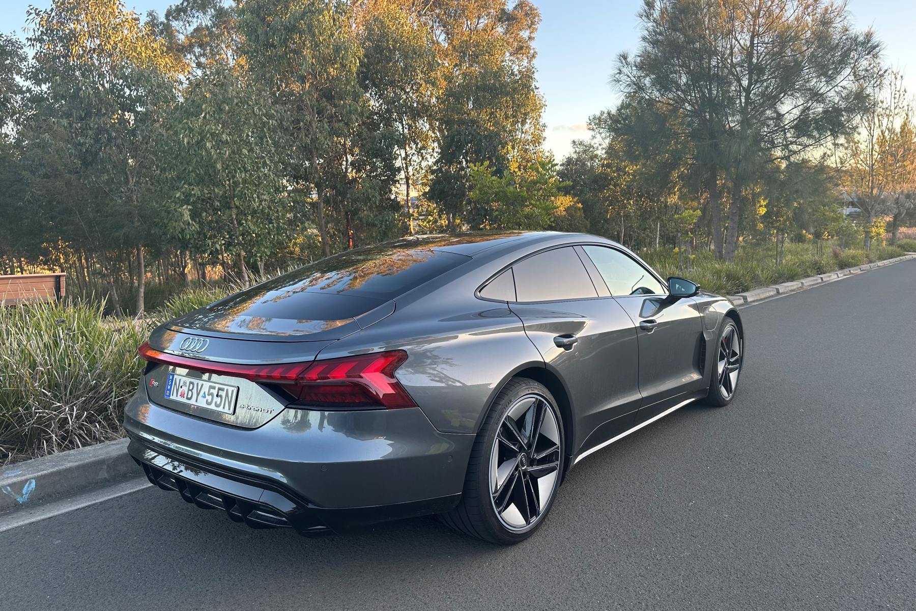 Audi RS e-tron GT rear quarter