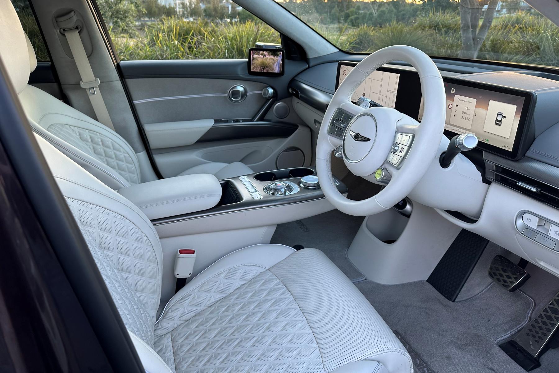 Genesis GV60 EV 2023 Performance Interior front 1