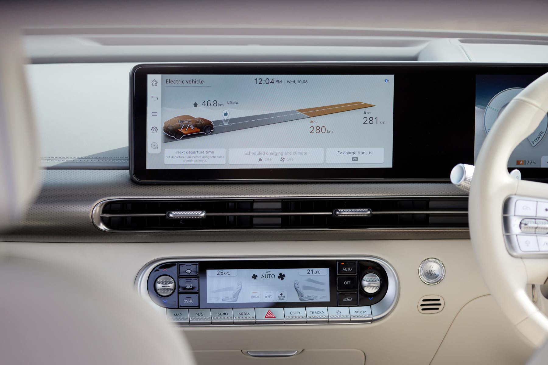 Genesis GV60 charging function