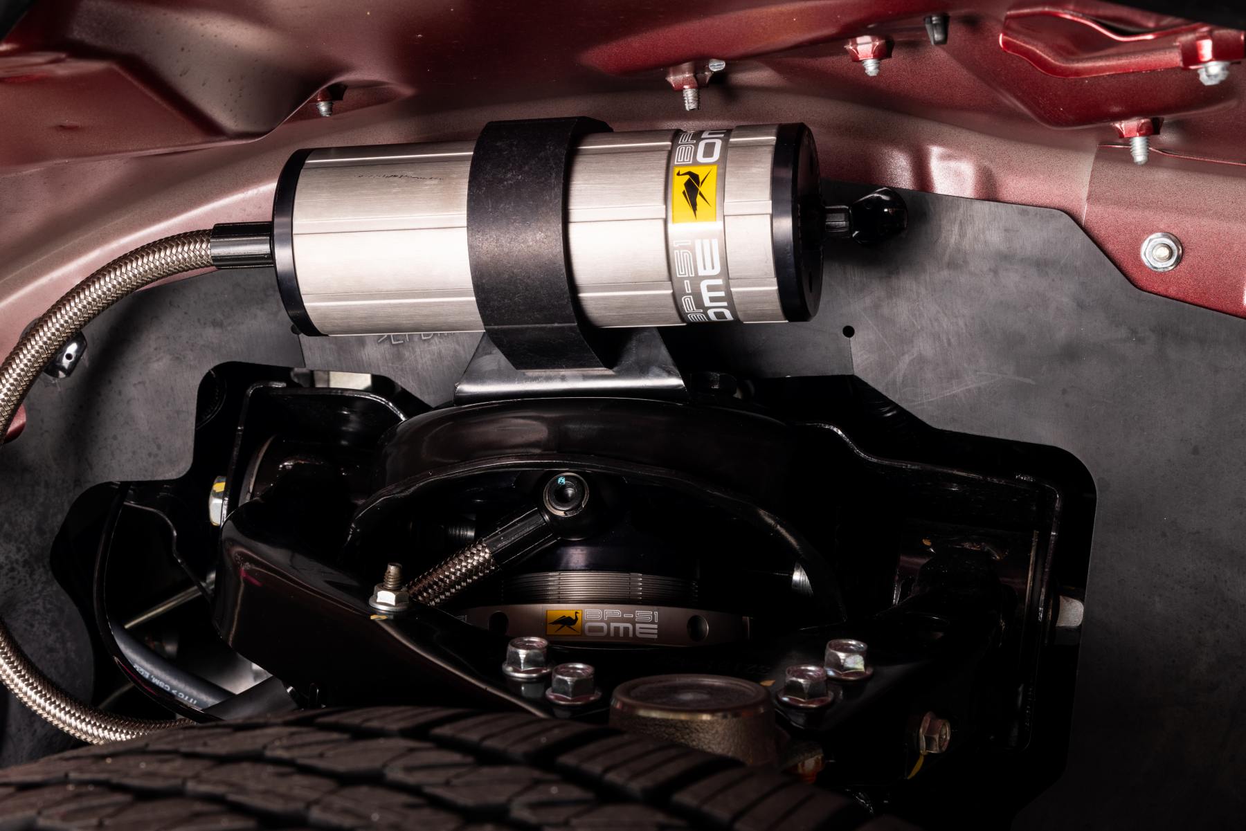 Mazda BT-50 Thunder Pro suspension settings