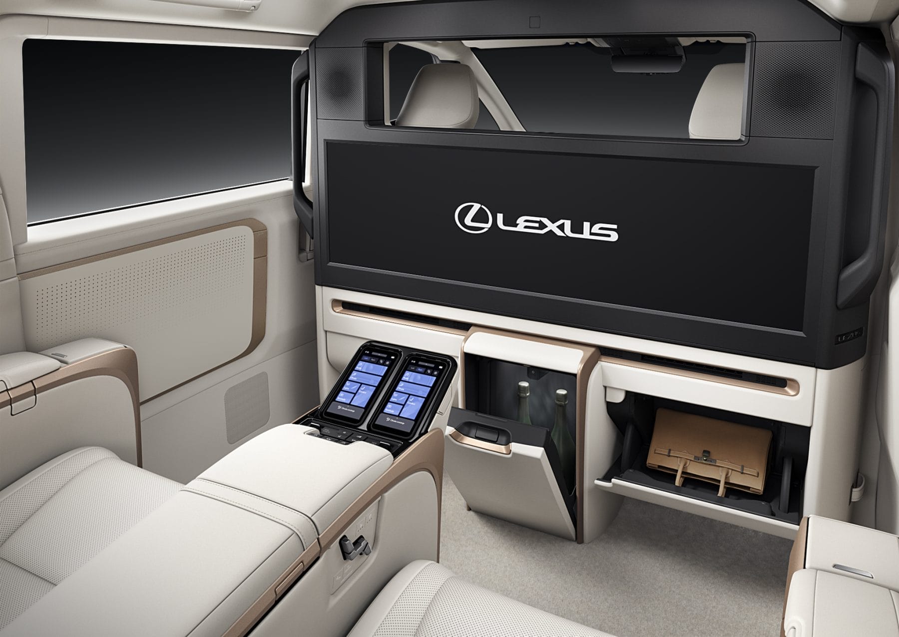 Lexus LM seats