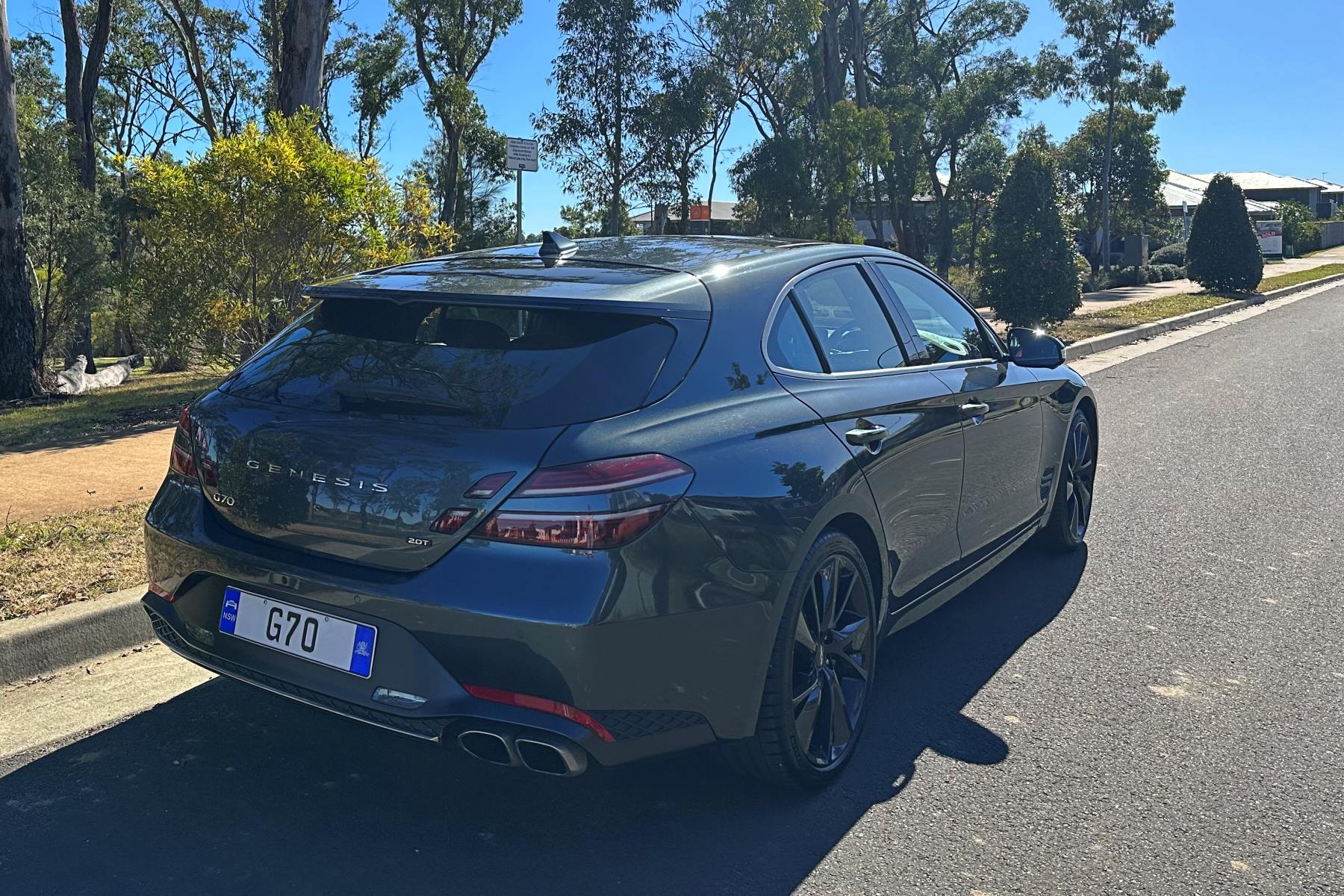Genesis G70 2.0T Shooting Brake 4 pic rear