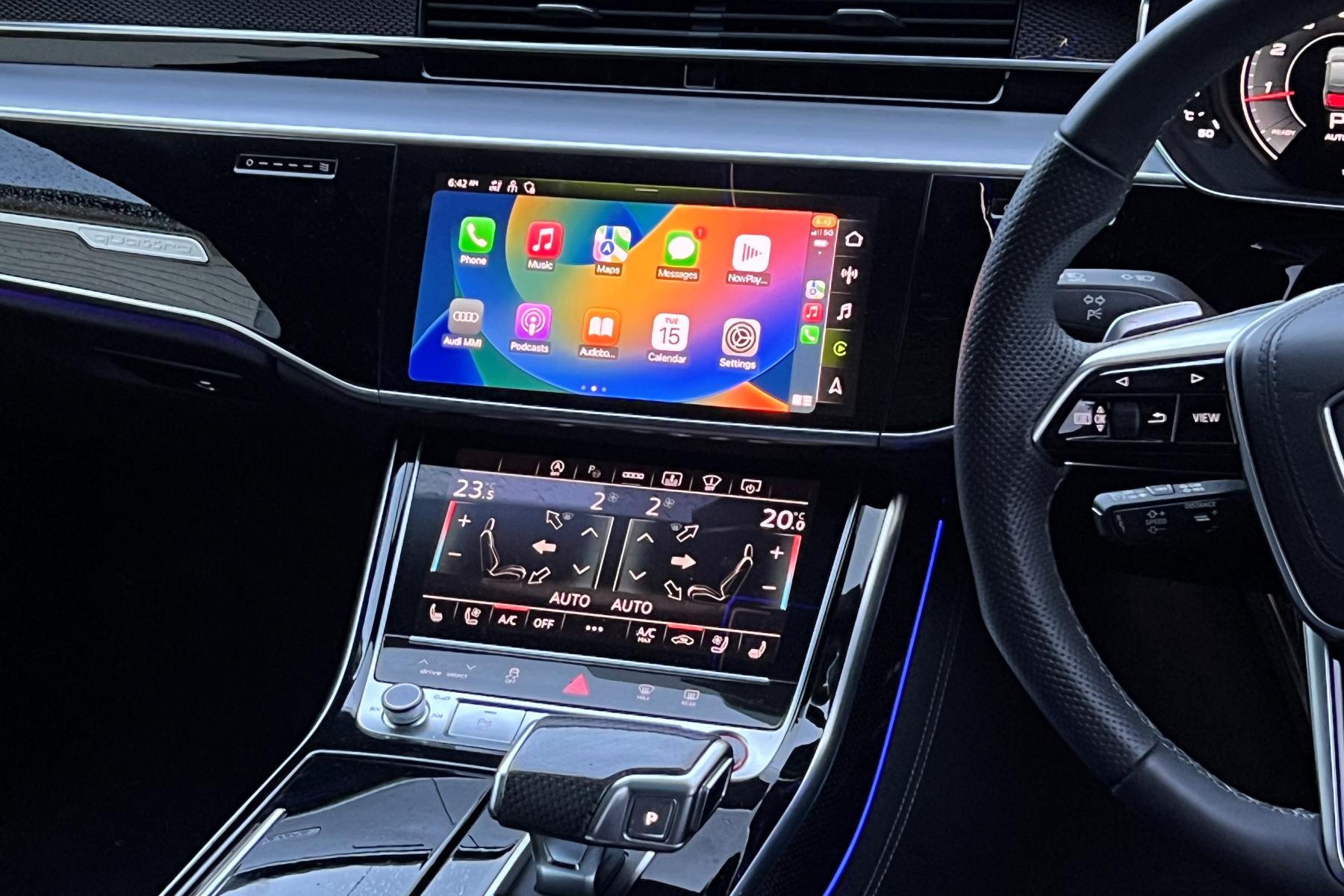 Audi S8 Quattro 2023 Interior central stack