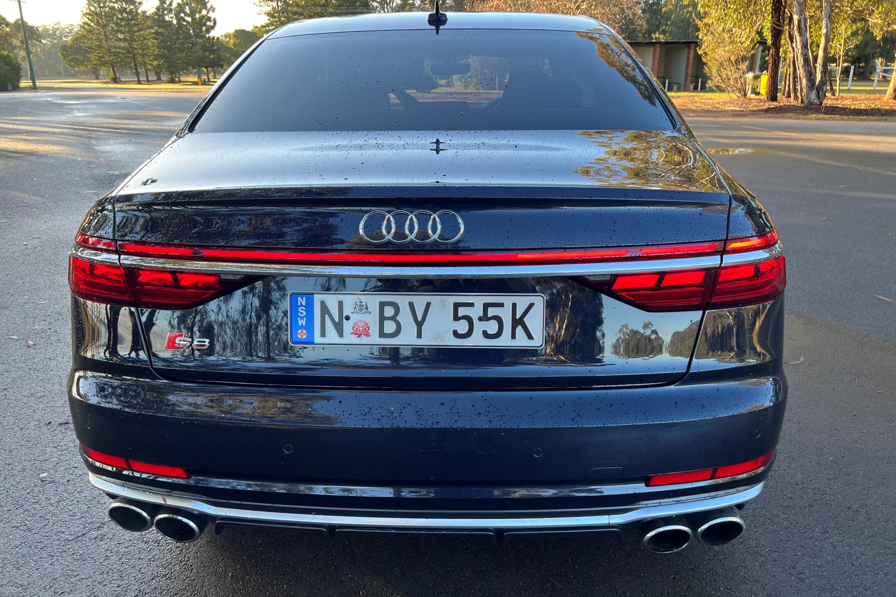Audi S8 Quattro 2023 rear
