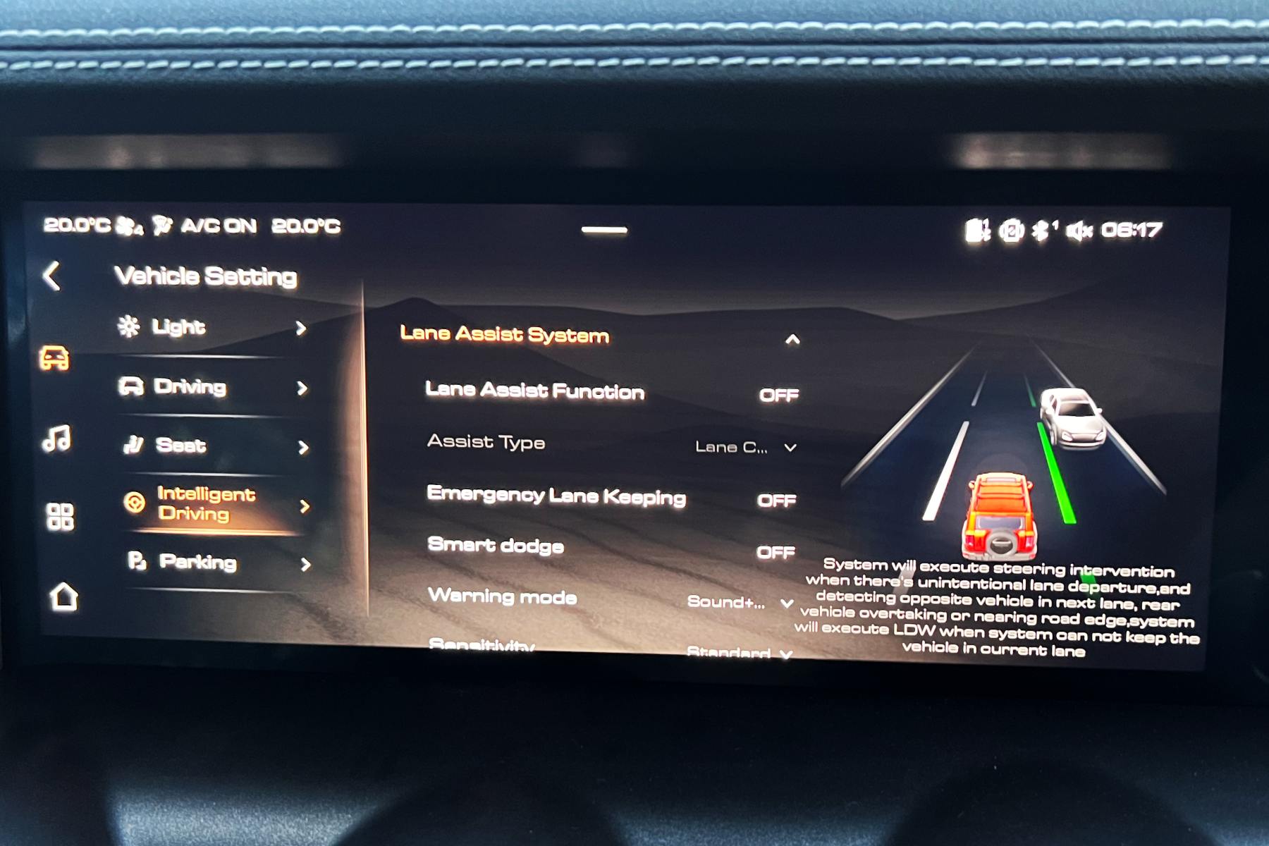 GWM Tank 300 Ultra 4WD central screen 3