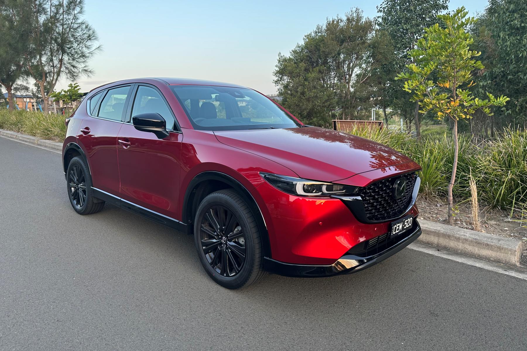 Mazda CX-5 Akera front quarter 1