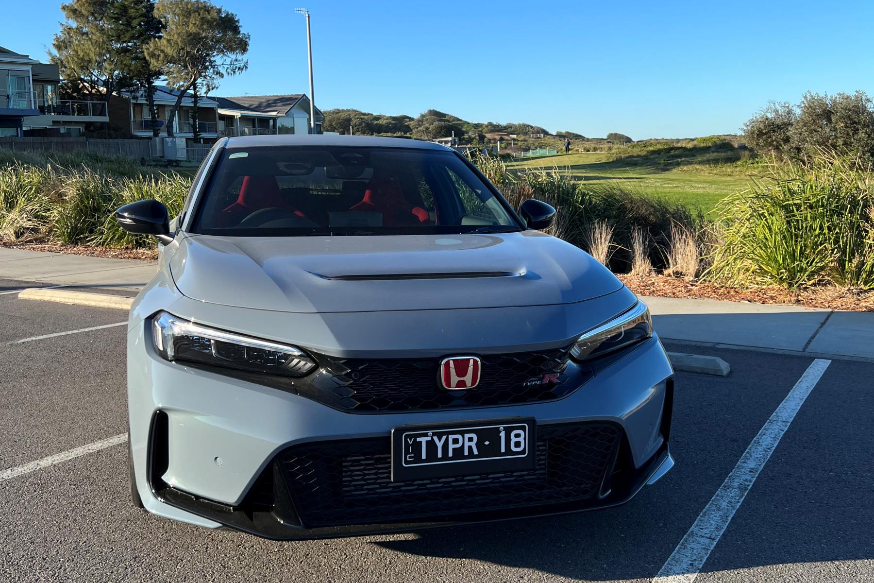 2023 Honda Civic Type R front bonnet and grill 1