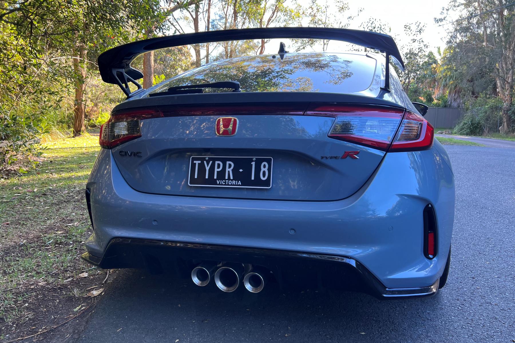 2023 Honda Civic Type R rear spoiler 2