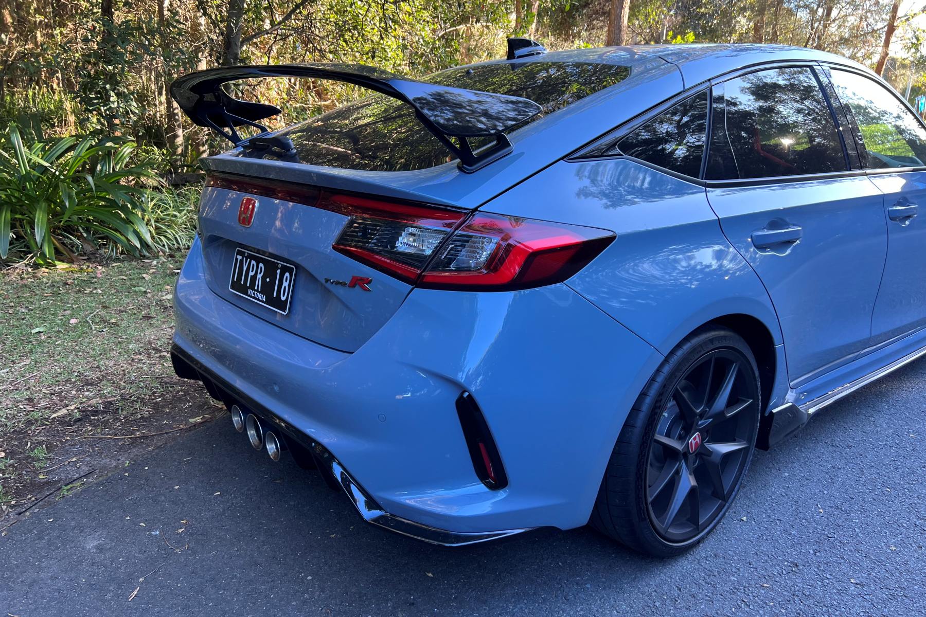 2023 Honda Civic Type R rear spoiler 3